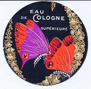 Beauty Parlour: Perfume label, Eau de Cologne superieure