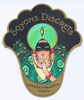 Beauty Parlour: Perfume label, Soyons Discrets, Paris