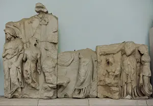 Founding: Pergamon Altar. Telephos Frieze. Detail