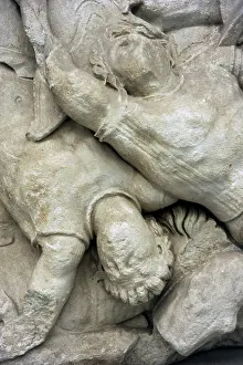Eumenes: Pergamon Altar. Telephos Frieze. Detail