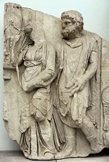Eumenes: Pergamon Altar. Telephos Frieze. Detail