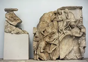 Construct: Pergamon Altar. Telephos Frieze. Detail