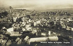 Bergama: Pergamon, Turkey - The latest excavations (1908)