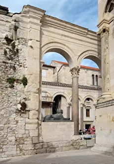 Peristyle, Diocletian's Palace, Split, Croatia