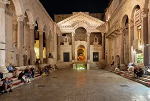 Diocletian: Peristyle, Diocletian's Palace, Split, Croatia