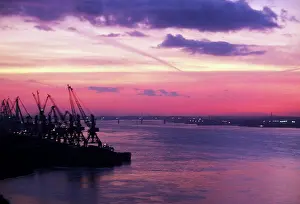 Breathtaking: Perm river port, 1980