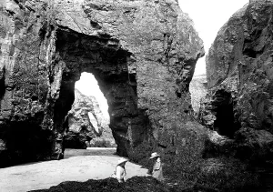 Perranporth: Perranporth, the Rocks 1912
