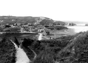 Perranporth: Perranporth, from sandhills 1893
