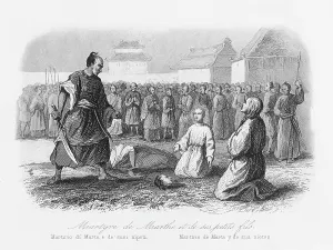 1693: Persecution of Japanese Christians