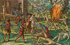 Mistreatment: Persecution of Native American Indians, 16th Century
