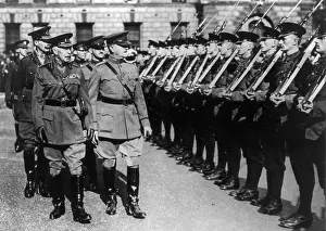 Pershing: Pershing Inspects British Honor Guard, 1921