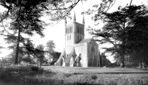 Pershore: Pershore, the Abbey c1960