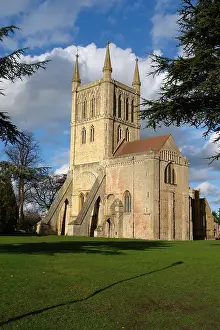 Buttresses: Pershore Abbey, Worcestershire