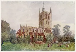 Worcs: PERSHORE ABBEY/WORCS