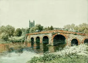 Pershore: Pershore Bridge, River Avon, Worcestershire