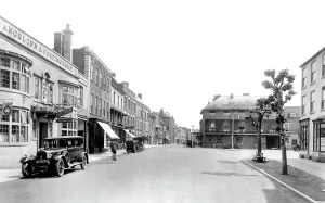Pershore: Pershore, Bridge Street 1931
