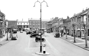 Pershore: Pershore, Broad Street c1950