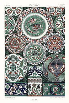 Wall Decor: Persian art: earthenware
