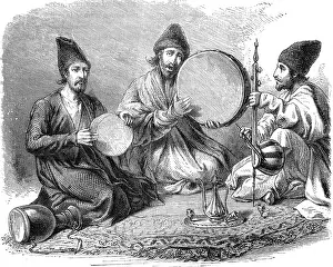 Goblet: Persian musicians