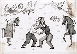 Wrestlers: PERSIAN WRESTLING