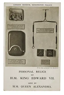 1901 10: The personal relics of King Edward VII