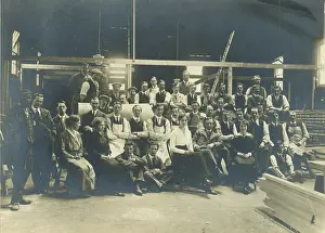 Personnel of the Whitehead Aircraft Co grouped around th