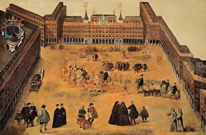 Perspectiva: Perspectiva de la Plaza Mayor