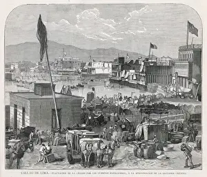 Lima: PERU/LIMA/HARBOUR 1881