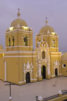 Libertad: PERU. Trujillo. Cathedral in Arms Square