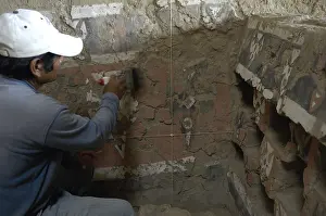 Archaeologists: PERU. Tucume. Valley of the Pyramids. Tucume