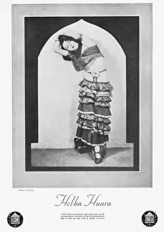 The Peruvian dancer Helba Huara, on tour with