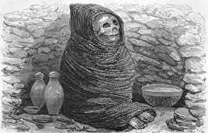 Peering: PERUVIAN INDIAN MUMMY
