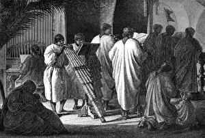 Differences: Peruvian music: mass accompanied by native instruments