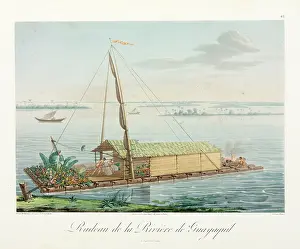 Riverboat: Peruvian style raft
