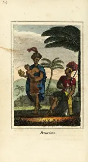 Carib: Peruvians or Inca people, 1818