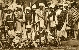 Peshawar: Peshawar - Pathan Tribesmen with rifles