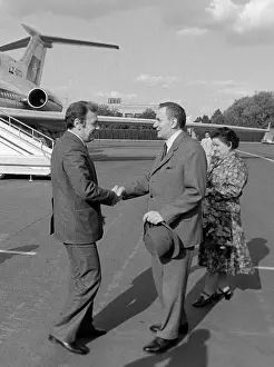 Gromyko: Petar Mladenov visiting USSR, 1981