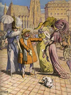 Stephansplatz: Peter Altenberg on the Stephansplatz