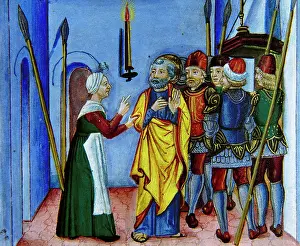 Devotional: Peter, discovered by a servant, denies knowing Jesus