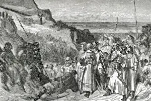Hermit: Peter the Hermit preaching to the Crusaders