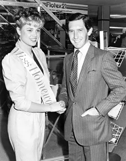 Lookalike: Peter Hugo with Cornish beauty queen