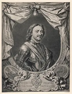 Fursten: PETER I/GREAT/FURSTEN