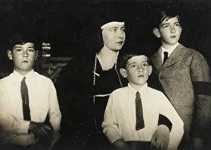 Andrej: Peter II of Yugoslavia with his Mother