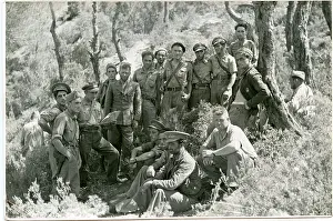 Marx Memorial Library: Peter Kerrigan and British Brigade with Major Valledor and s