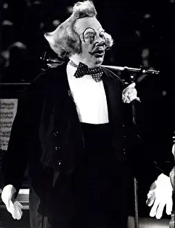 Salary: Peter Kreuder, German-Austrian composer, clown costume