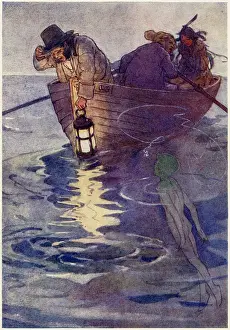 Tightly: Peter Pan, Tiger Lily bound in the Pirates boat