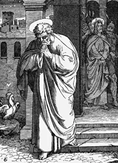 Denying: Peter (Simon bar Jona), + circa 64 AD, Apostle