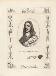 Roundhead: Peter Temple, died a prisoner in the Tower of London, 1663