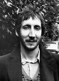Townshend: Peter Townshend of The Who pop group