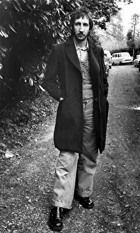 Townshend: Peter Townshend of The Who pop group